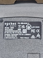Socket Mobile S800 Barcode Scanner