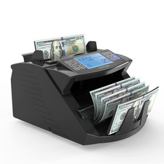 DETECK DT200 Money Counter Machine with Value Count – Large 4” LCD Display Ca…