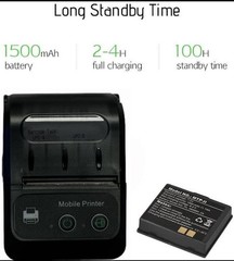 Mini 58mm Portable Bluetooth Wireless Pocket Mobile POS Thermal Receipt Printer