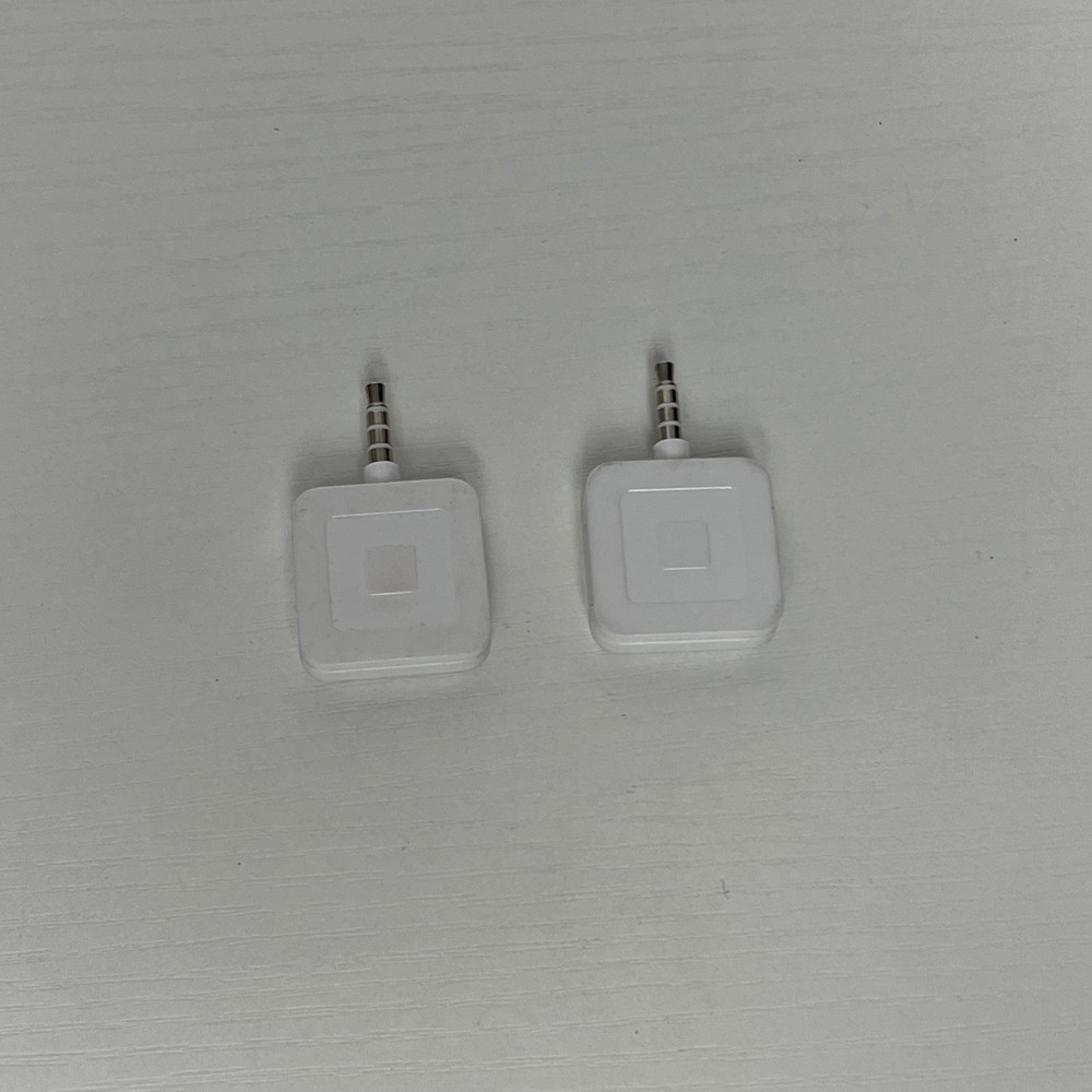 2X Square A-PKG-0206-01 Credit Debit Card Reader – Apple iPhone & Android PARTS