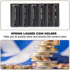 Euro Coin Holder Coin Dispenser with Water Bottle Holder, Fanny Pack with Ban…
