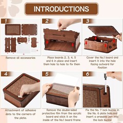 Cash Vault Wooden Savings Box, Wooden Cash Saver Money Saving Box With Countdown