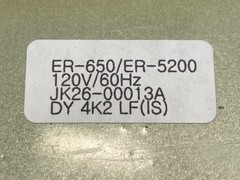 SAM4s JK26-00013A Transformer Fits 650/52/52M/650R/70/380/380M/390M