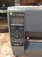 Zebra ZT230 Direct Thermal Industrial Label Printer Ethernet Cable Tested See Vi
