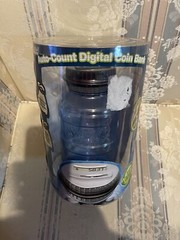 Shift 3 Auto Count Digital Coin Bank Automatically Totals Up Your Savings NEW