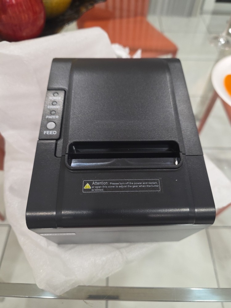 Rongta POS Printer, 80mm USB Thermal Receipt Printer, Restaurant Kitchen Prin…