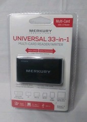 New MERKURY Innovations Universal 33-in-1 Multi-Card Reader Writer Free Shipping