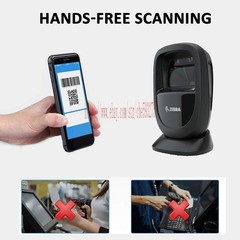 Zebra DS9308-SR00004ZZWW 1D 2D QR Code Desktop USB/RS232 Barcode Scanner w Cable