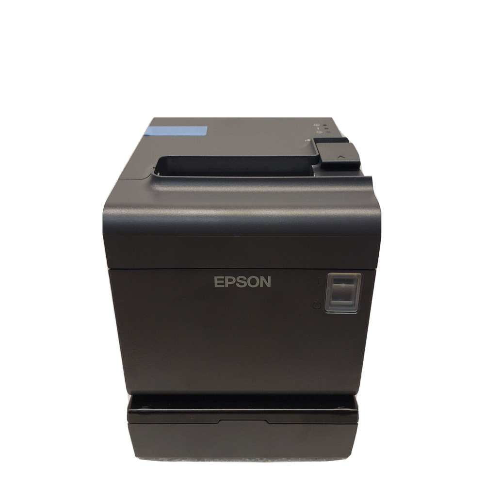 Epson TM-L90 M313A Thermal Label Barcode Receipt Printer w/ Serial Cable & Riser
