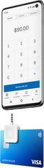 Square Mobile Card Reader for Cell Phones that have a 3.5 mm headphone jack.