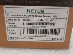 Lot OF 5 NETUM 2D Wireless Bluetooth USB Barcode Scanner QR Code Reader