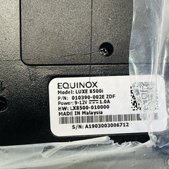 Equinox Luxe 8500i Transaction Terminal Touch Screen 010390-002E ZDF