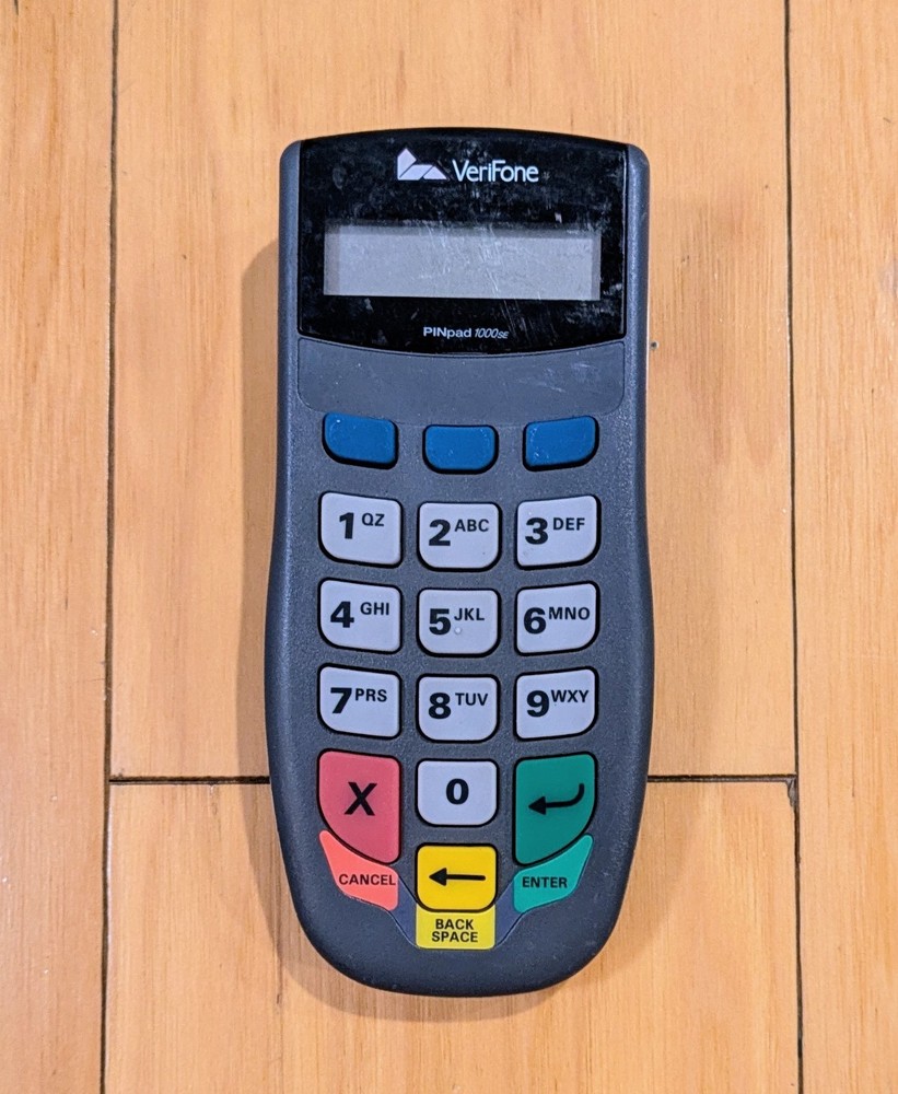 Verifone Pinpad 1000SE Credit Debit Card Payment Terminal PIN Keypad – Untested