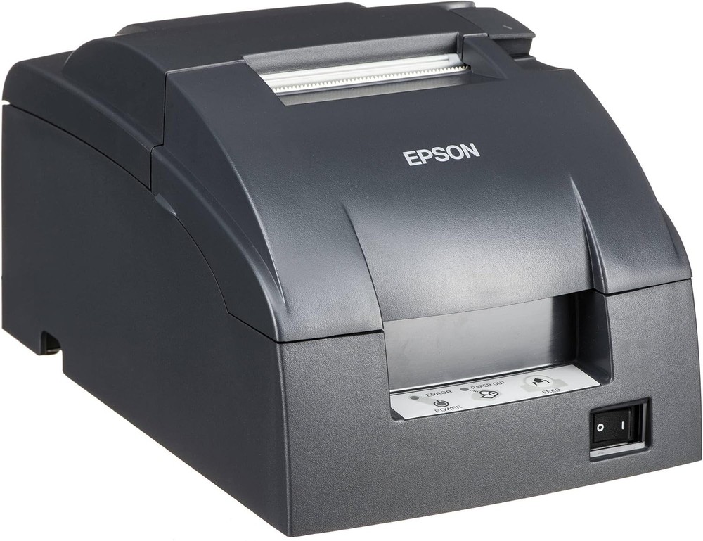 TM-U220B Dot Matrix Compact POS Impact Receipt and Kitchen Label Printer