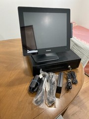 15″ Touchscreen All In One POS System Restaurant Point Of Sale with 1 Printer