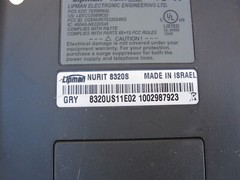Lipman Nurit 8320 Secure Payment Terminal w Power and Data Cords