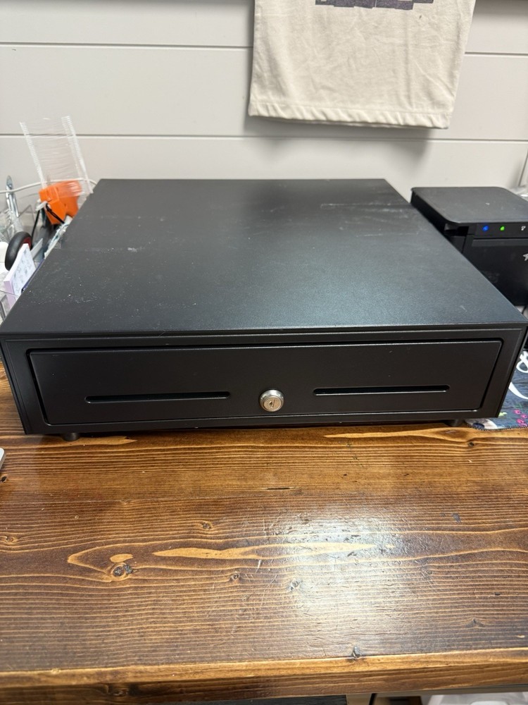 Star Micronics CD3-1616 5 Bill/8 Coin Cash Drawer in Black (Model #:37965600)