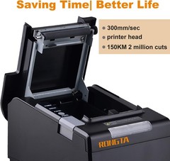 Rongta POS Printer 80mm Thermal Receipt w Auto Cutter
