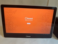 Toast Flex TT200 POS System Display w/ Power Supply And Printer FACTORY RESET