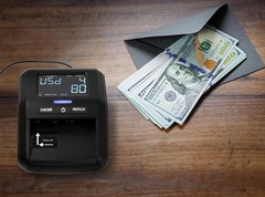 Counterfeit Money Detector Machine with LCD Display, by Better Office Products
