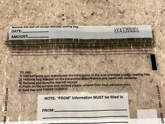 New Sealed Clear Deposit Bags 9 X 12 Pack of 100 Fort Knox #630-19122