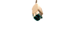 NCR POS 7ft 12 Volt Power Over USB Power Cable 25-68708-06 20958-02