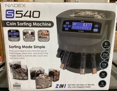 Nadex S540 Coin Sorting Machine Sorting Made Simple