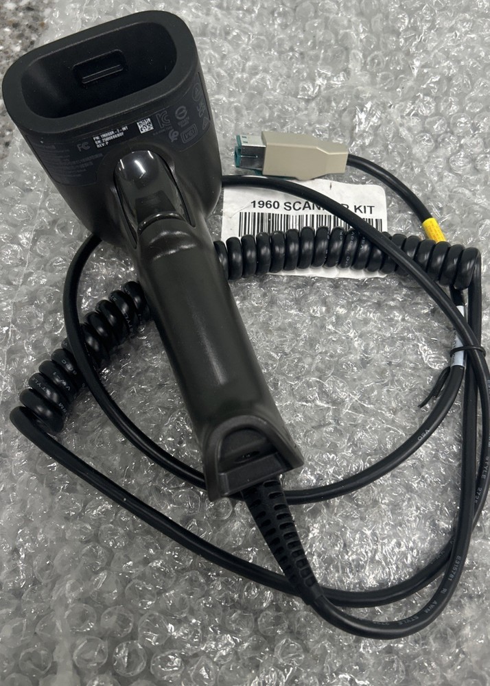New Honeywell 1960GSR-2-INT 2D Black Barcode Scanner with USB
