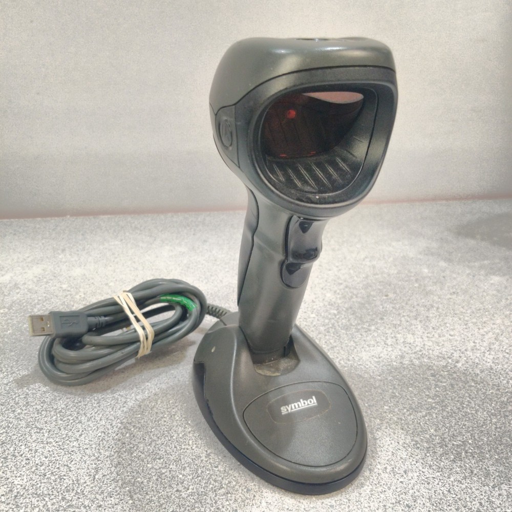 ZEBRA Symbol Motorola Barcode Scanner DS9808-SR00007NNWR With USB Cable