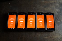 ✅USED✅ Lot of 5 Toast Go 2 Handheld POS TG200 with DTC200 Charging Dock – Read!