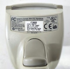 HANDHELD PRODUCTS BARCODE SCANNER IT3800-004727 4.5-5.5VDC 0-.3A