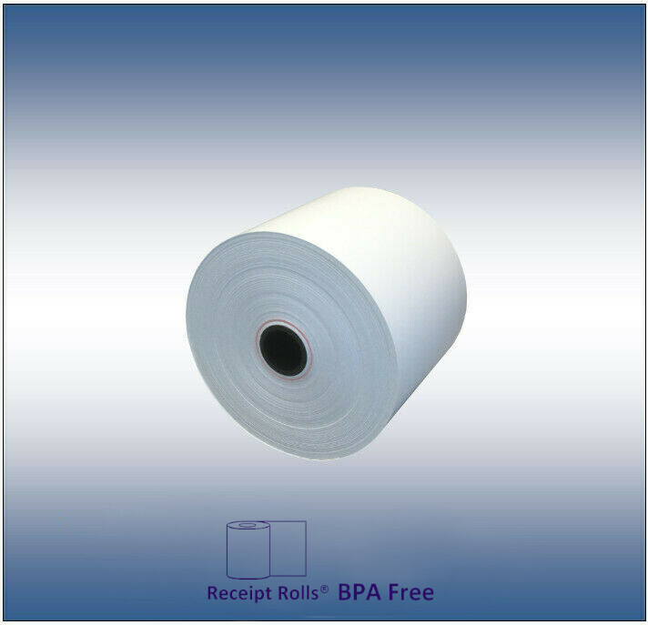 2 5/16″ x 400′ 55 gm Dresser Wayne Pump BPA Free Thermal Paper Rolls – 12 Rolls