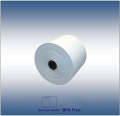 2 5/16″ x 400′ 55 gm Dresser Wayne Pump BPA Free Thermal Paper Rolls – 12 Rolls