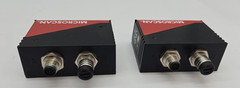Lot of 2 Microscan QX-830 Industrial bar code reader FIS-0830-108G