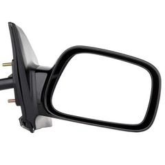 Pair Side View Mirrors 03-08 Toyota Corolla Smooth Non-Folding Non-Heated ABS