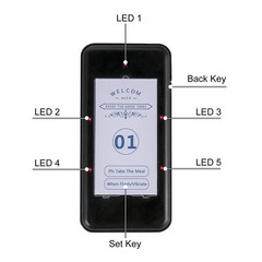 Uimoso Wireless Restaurant Paging System with 20 Coaster Pagers