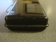Vintage Metal Bank Lock Safe Deposit Box The Pennsylvania Trust Co Reading PA