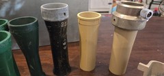 Laurel Tsfae + Major Metalfab Coin Counting Kit 2 Metal Chutes, 10+ Tubes & Bin