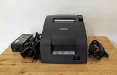 Epson TM-U220B M188B POS Receipt Printer USB Interface Red/Black Ribbon Tested