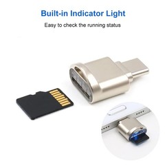 Micro SD Card Reader, USB C to SD Card Reader, Type C TF Memory Card Reader w…