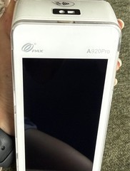 PAX A920-Pro PayAnywhere Smart Mobile Payment Terminal *POWERS ON*