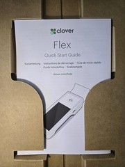 Clover Flex C403 K400 (U) Wi-Fi POS Credit Card Terminal Starter Kit Complete