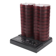 Wireless Calling System 20 Call Buttons Professional Restaurant Pager Syste CASI