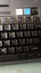 Lot of 2 Toshiba MANPOS POS Keyboard Tax Easy Push Opening Card Swipe