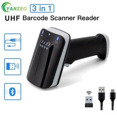 SR290 UHF RFID Reader Bluetooth 2.4G 1D/2D Barcode Scanner Handheld Terminal