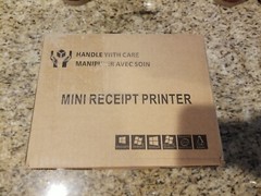 Rongta POS Printer, 80mm USB Thermal Receipt Printer Restaurant, Business RP327