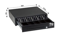 POS Hardware Bundle for Square – Cash Drawer and Thermal Receipt Printer,[Com…