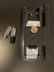 Ingenico Lane/3000 PIN-Pad Credit Card Machine Terminal W/ Key Lock Mount