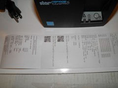 Star TSP100 Thermal POS Receipt Printer TSP143IIILAN w power cord ETHERNET