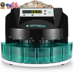Electric Automatic Coin Sorter & Change Counter Machine Coins up to 300 Coins